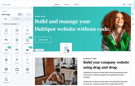 HubSpot Screen shot